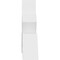 Ekena Millwork Vanguard Architectural Grade PVC Gable Bracket, 84"W x 24 1/2"H x 6"D x 6"F, 7/12 Pitch GBP084X25X0606VAN00 - alternate 4